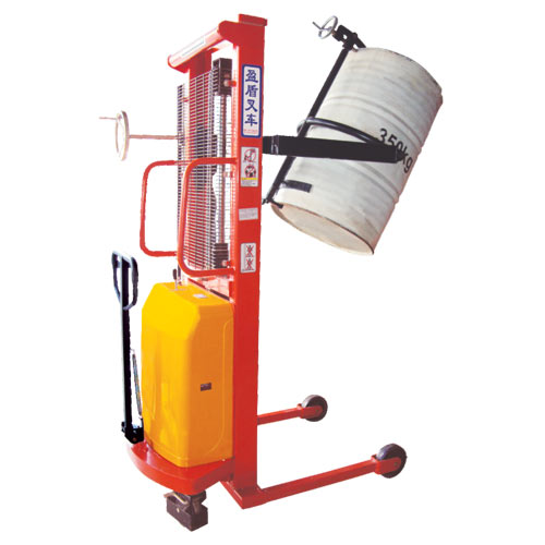 油桶倒料車(chē)系列DS-半電動(dòng)油桶倒料車(chē)(卡口)